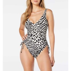 Coco Contours Stellar Bra Sized Underwire One Piece Swimsuit - Size 12/36C
